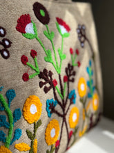 Handmade Embriodiery Jute Tote Bags